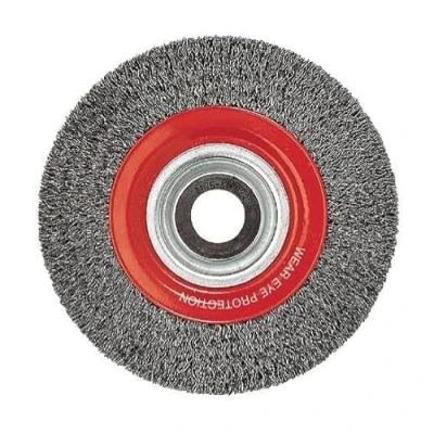 Image of Osborn Crimped Steel Wire Wheel. Price per 1. (Crimped Wire, 150mm x 25mm 32mm)