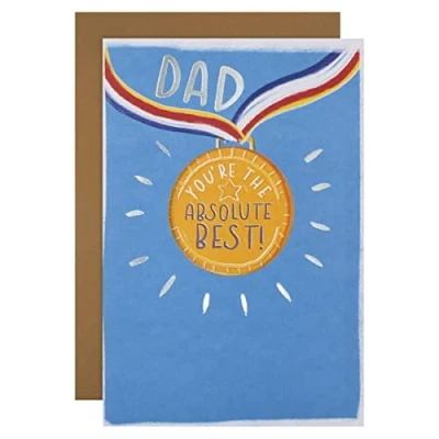 Image of Hallmark Dad You Are The Best Medal Fathers Day Card