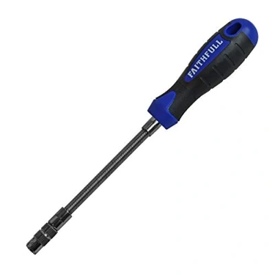 Image of Faithfull FAISDFLEX 1/4 inch Magnetic Flex Drive Screwdriver