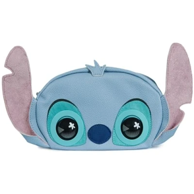 Image of Purse Pets, Disney Stitch Interactive Pet Toy and Shoulder Bag with Over 30 Sounds Reactions, Cross Body Bag, Kids’ Toys for Girls