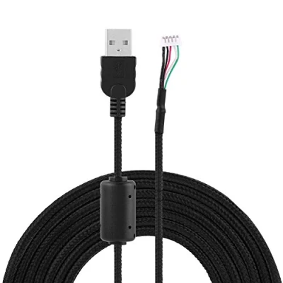 Image of USB Mouse Cable,Wire Line Replace for Logitech G500s Game Mouse，2meters