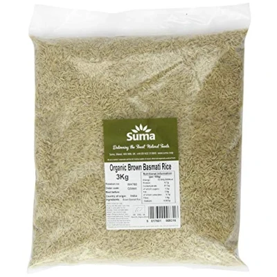 Image of Suma Organic Brown Basmati Rice 3 kg