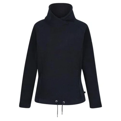 Image of Regatta Womens Bethan Tech Fleece Sweater Navy Marl M