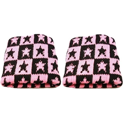 Image of Vonchic Sport Sweatband Wrist Band, Logo Sports Wristbands Sweatbands for Men &amp; Women, Athletic Exercise Basketball (Polka Stars)
