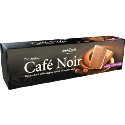 Image of Van Delft Cafe Noir Biscuits (3 x 200g)