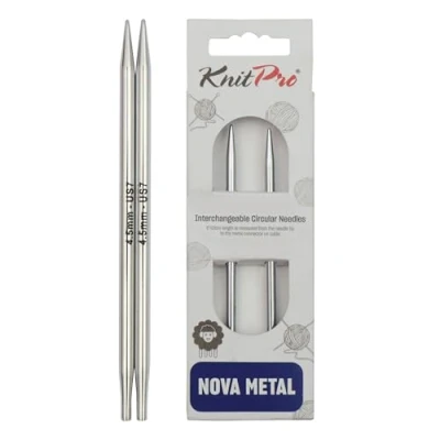 Image of KnitPro KP10403 Nova Metal Interchangeable Circular Knitting Needle 4.5mm (US 7) 1 Pair