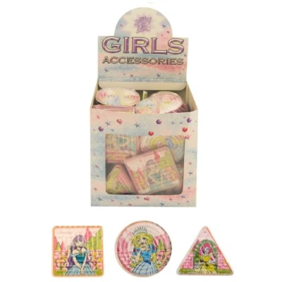 Image of 6 Princess Puzzle Mazes 6.5cm Toys Gift Favours Childrens Kids Party Bag Fillers