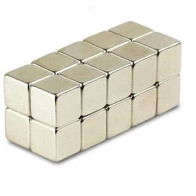 Image of Magnetastico® 50 pieces 5x5x5 mm cube neodymium magnets N52 Refrigerator magnet Pinboard Permanent Whiteboard