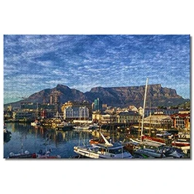 Image of KESIMO South Africa Table Mountain Cape Town Jigsaw Puzzles For Adults Kids 1000 Pieces Wooden Puzzle Game Gifts Home Decoration Special Travel Souvenirs 38 * 26cm