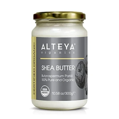 Image of Аlteya Organic Shea Butter 300g USDA Certified 100% Pure, Natural All Skin Types Body Face, Lips, Hair Nourishes,Protects, Moisturizes