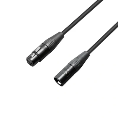 Image of Adam Hall Cables 4 STAR MMF 0500 KRYSTAL Microphone Cable EDITION XLR female x male 5 m