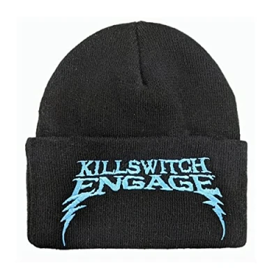 Image of Amplified Killswitch Engage Blue 99 Logo Cuff Beanie Hat