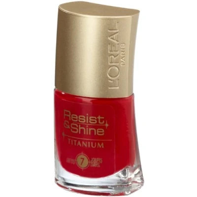 Image of L &#039;Oreal Resist &amp; Shine Titanium Nail Polish No. 551 9ml/0.3oz