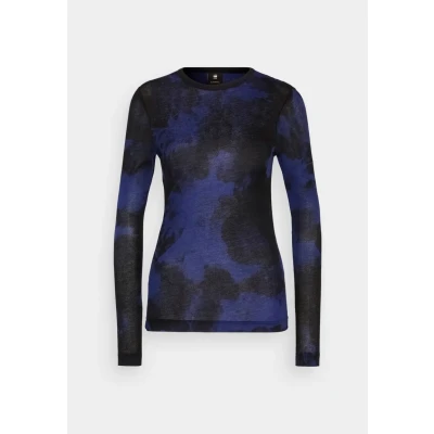 Image of G STAR RAW Women&#039;s vintage wash Slim Top, Multicolour (ballpen blue denim D23871 C565 G271), XS