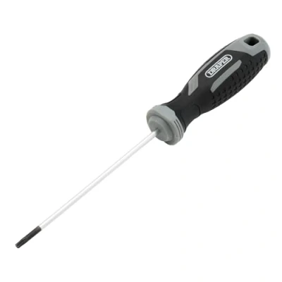 Image of Draper TX Star Soft Grip Screwdriver, T10 x 100mm 13396 Magnetic Tip, CRV Blade