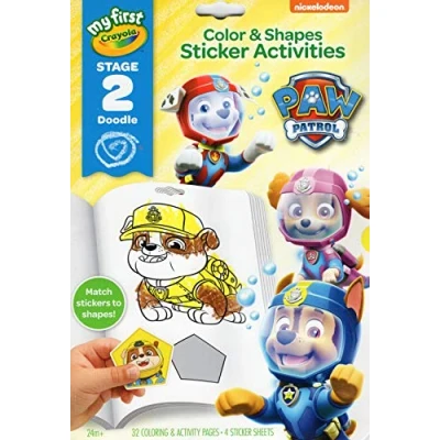 Image of Crayola My First Stage 2 Doodle Paw Patrol