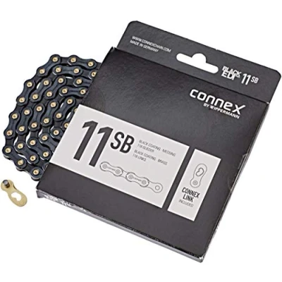 Image of Wippermann Connex Chain 11SB 11 Speed Corrosion Protection Black