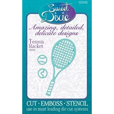 Image of Tennis Racket Sweet Dixie Cutting Die