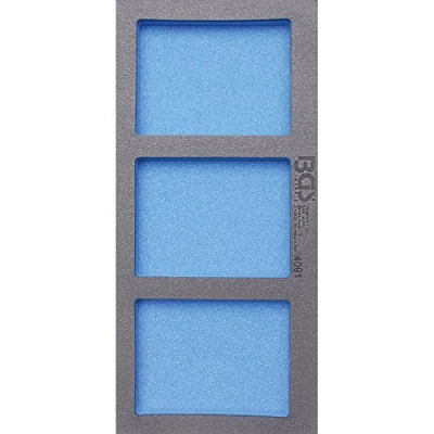 Image of BGS 4091 Tool Tray 1/3, empty: 3 Storage Compartments 408 x 189 32 mm