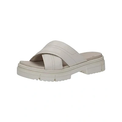 Image of CAPRICE Women&#039;s 9 27207 20 Mules Heel, Offwhite Soft, 7.5 UK