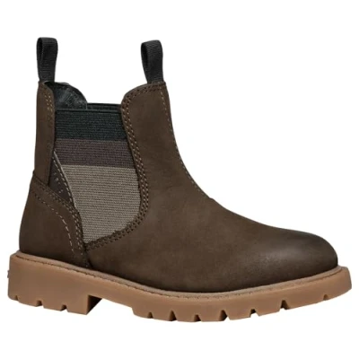 Image of Geox J SHAYLAX BOY A Chelsea Boot, Coffee, 10 UK Child