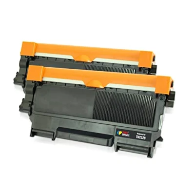 Image of Toner EXPERTE TN2220 TN2010 Cartridge Replacement for Brother TN 2010 Compatible with DCP 7055 7055W HL 2130 2250DN 2270DW MFC 7360N FAX 2840 ( 2 Black )
