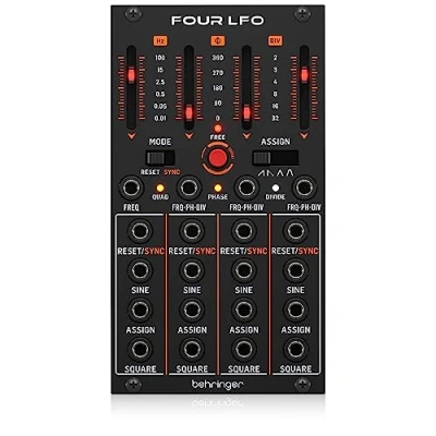 Image of Behringer FOUR LFO Quad with Assignable Waveforms for Eurorack