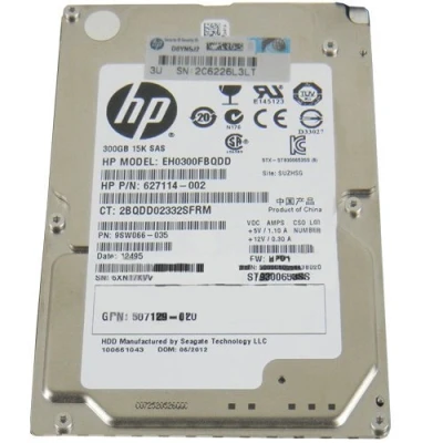 Image of HP 652611 B21 300GB 6G SAS 15K 2.5in SC ENT HDD