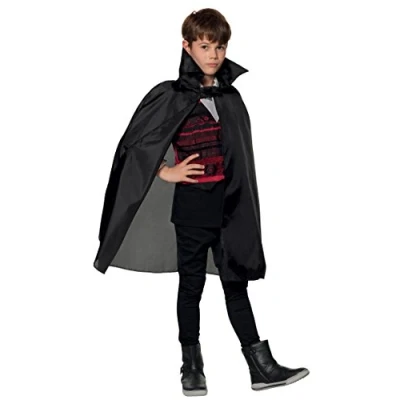 Image of Boland 96924 Child Cloak with Nightfall Lapel, Black, One Size