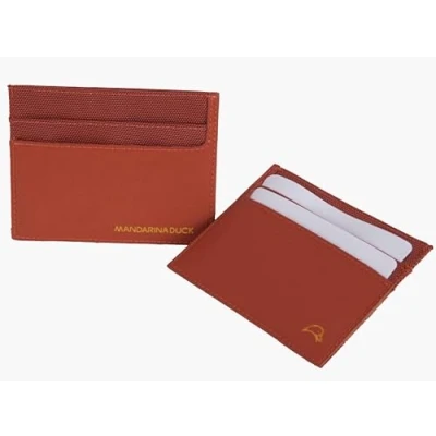 Image of Mandarina Duck Credit Card Holder (Orange)