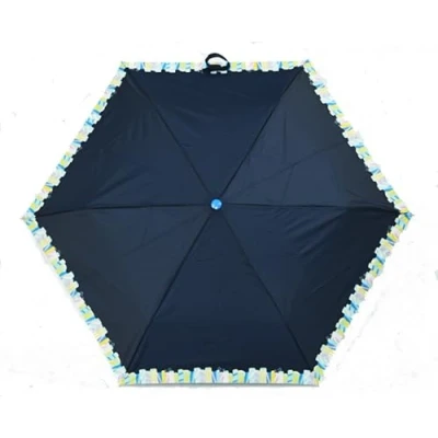 Image of Radley Mini Telescope Umbrella Rock Climbing in Ink Navy Blue