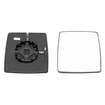 Image of Wing Mirror Glass for Vauxhall Combo 2001 2002 2003 2004 2005 2006 2007 2008 2009 2010 2011 Left Hand Side UK Passenger Heated