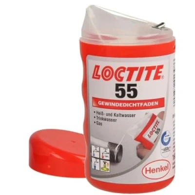 Image of Loctite 55 Pipe Thread Sealing Cord 160 Metres for Hot or Cold Water and Gas