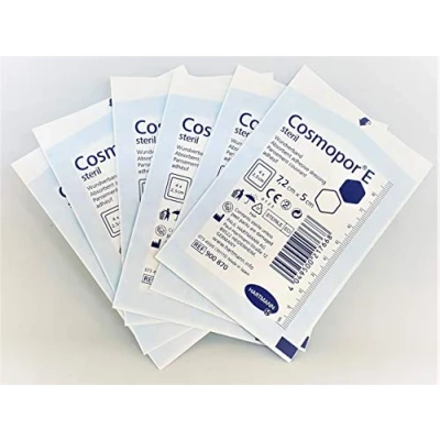 Image of Hartmann Cosmopor E Dressing 7.2cm x 5cm Pack of 25