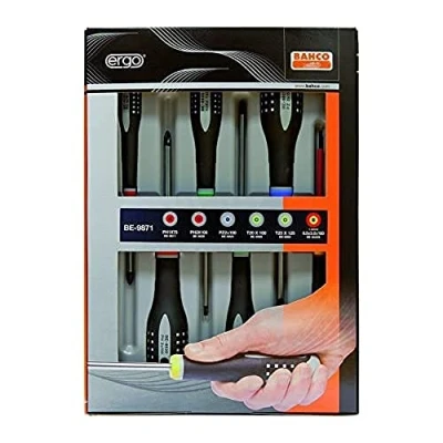Image of Bahco BE 9871 Screwdriver Set, Multi Colour