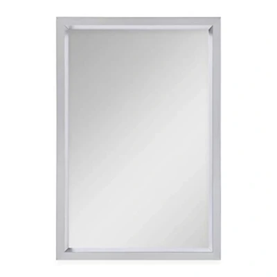 Image of walther Design Picture Frame Silver 40 x 60 cm with PassepArtout, Steel Style Plastic ES460S