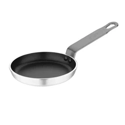 Image of Vogue Aluminium Non Stick Teflon Blinis Pan 12cm