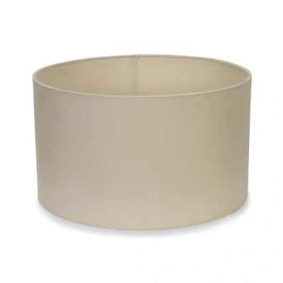 Image of Modern Natural Fabric Cylinder Ceiling Pendant Lampshade/Table Lamp/Floor Lamp Drum Light Shade Medium