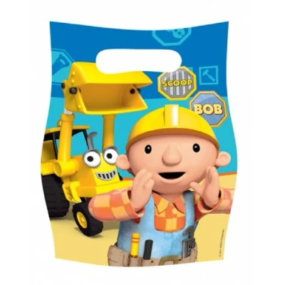 Image of Amscan Bob The Builder 6 Lootbags
