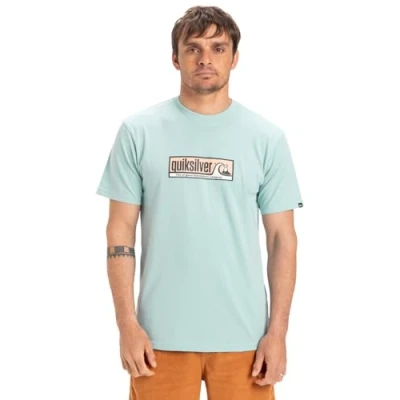 Image of Quiksilver EVO Endless Print Tshirt, Men&#039;s, Size: Medium, Bgw