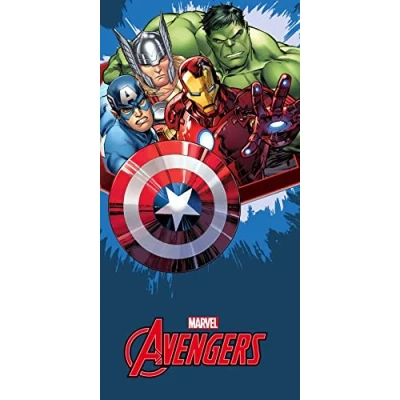Image of Marvel Avengers 100% Cotton Towel Kids Bath Ultra Soft &amp; Large for Girls Boys Toddler Beach Towels Swimming, Shower, Pool More Cute Themed Children Body Wrap