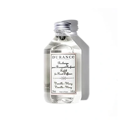 Image of Durance Vanilla Reed Diffuser Refill 250ml Aromatherapy Scented Oil For Diffusers Fresh &amp; Long Lasting Fragrance