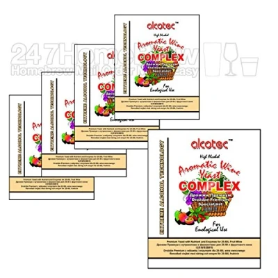 Image of 5X Alcotec Aromatic Complex Turbo Wine Yeast with Pectic Enzyme