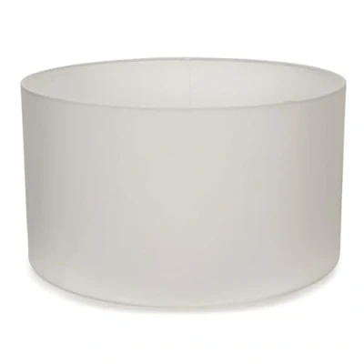 Image of Modern White Fabric Cylinder Ceiling Pendant Lampshade/Table Lamp/Floor Lamp Drum Light Shade Large