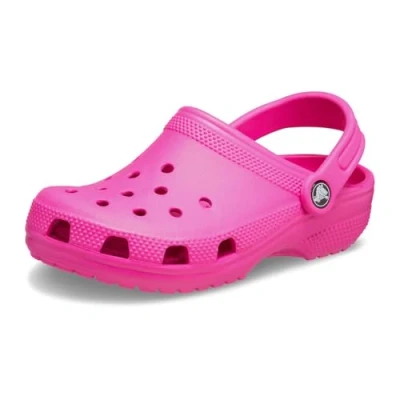 Image of Crocs Unisex Kids Classic K Clogs, Pink Crush, 4 UK Child