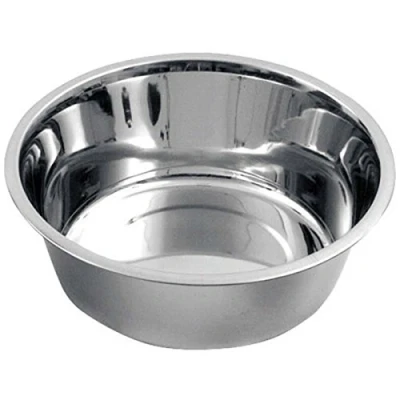 Image of Kerbl Stainless Steel Bowl for Dogs and Apos, 2800 ml