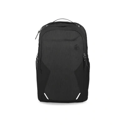 Image of STM Myth Laptop Backpack Durable, Stylish, and with Pockets Fits 15 Inch 16 MacBook Pro Protection (MAGNET BLACK, 28 Litre)