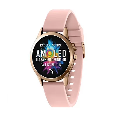 Image of Reflex Active Series 31 Amoled Smart Calling Watch for Women with Bluetooth, 1.19&#039;&#039;, Fitness Tracker, Blood Oxygen, Heart Rate Monitoring and Silicone Strap Compatible Android IOS