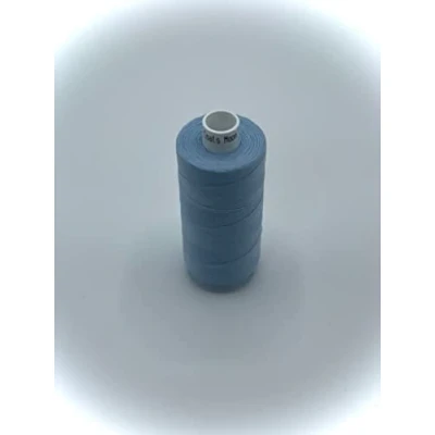 Image of Coats Moon 120s Sewing Machine Polyester Thread Cotton 1000 Yards Light Blue M0100