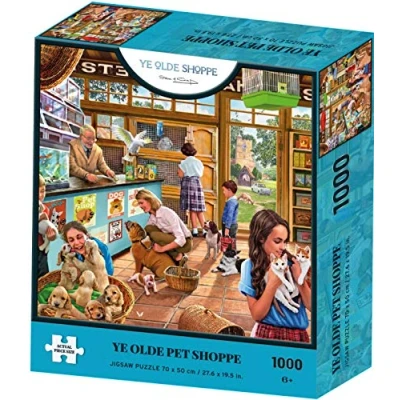 Image of Ye Olde Shoppe K35005 Pet 1000 Piece Jigsaw Puzzle